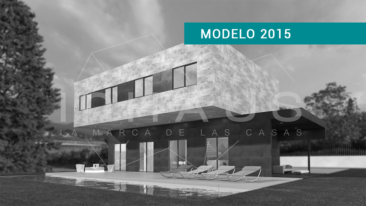 Casa prefabricada hormigon y acero. diseño modular inhaus