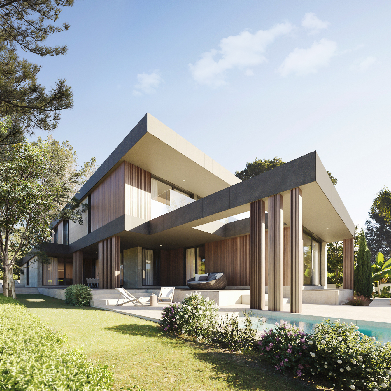 Casa Modular A Medida En San Cugat Una Casa Industrializada InHAUS