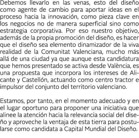 Debemos llevarlo en las venas, esto del dise o como agente de cambio para aportar ideas en el proceso hacia la innova   