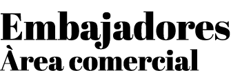 Embajadores  rea comercial