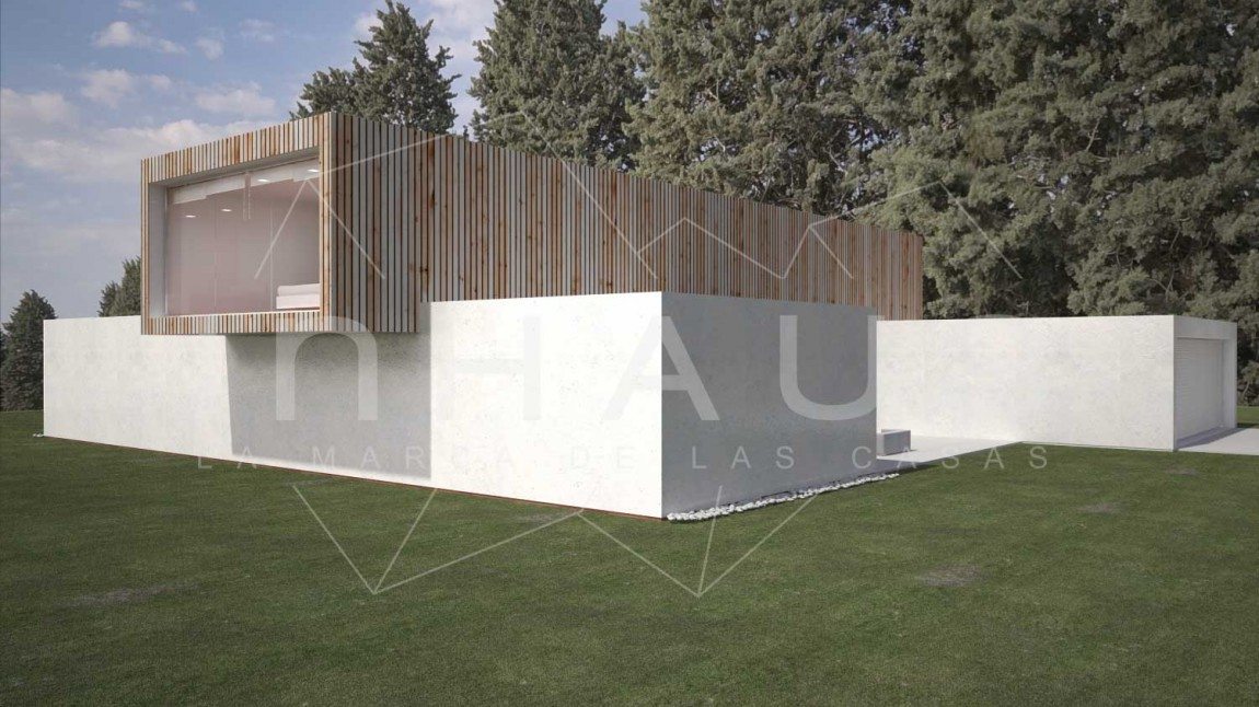 casa diseño modular puigcerda barcelona_ESTILO MEDITERRANEO ACCESO