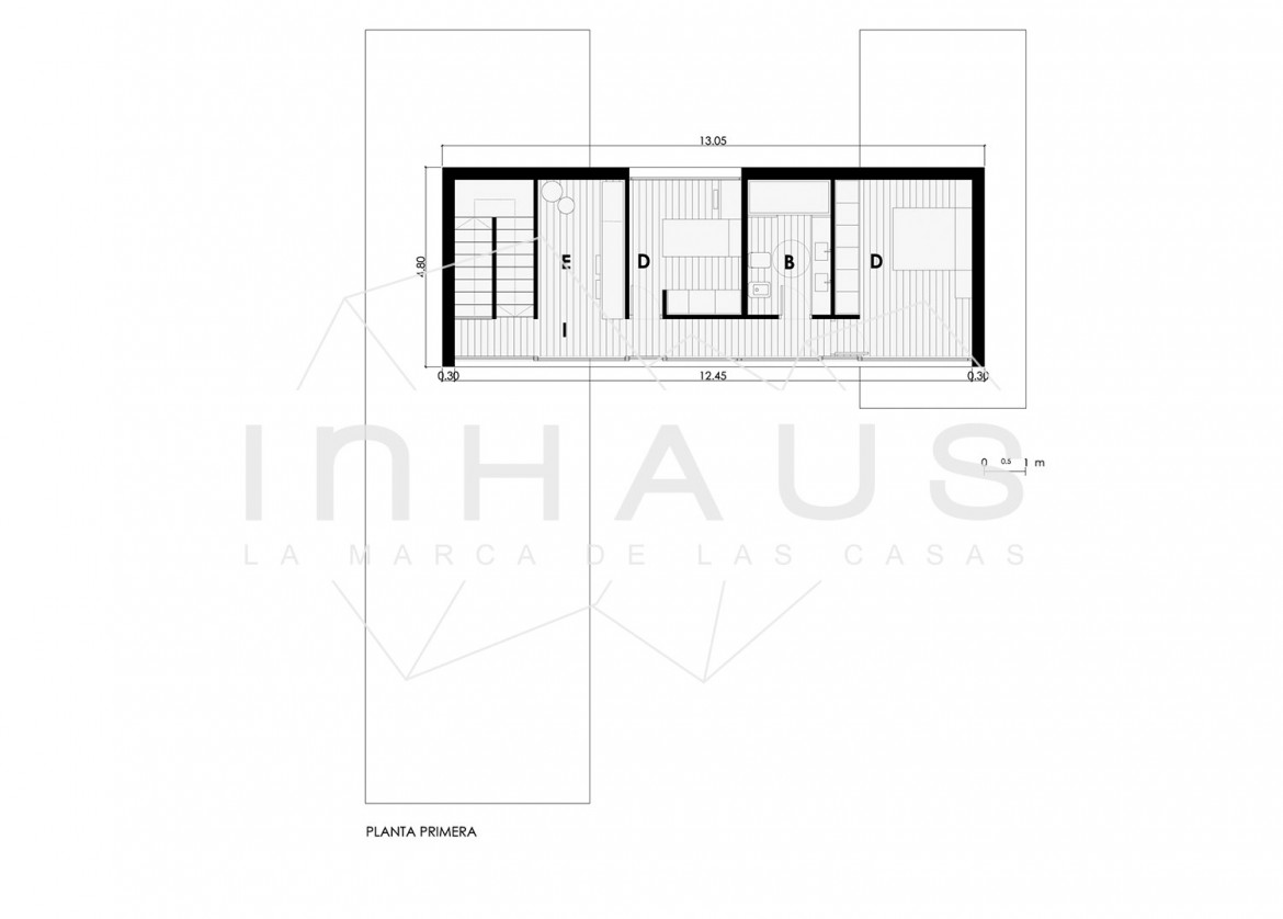Casas inHaus_Plano Modelo Alicante