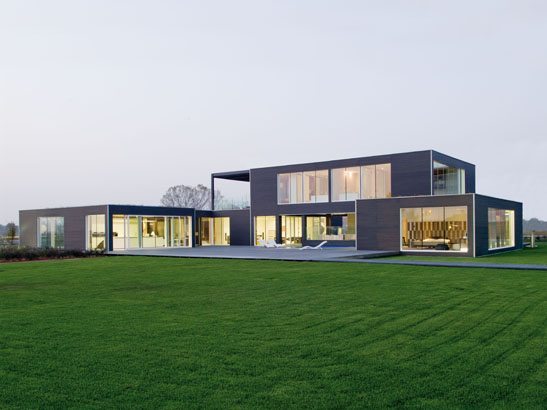 Casa modular gris