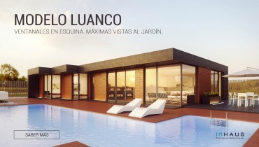 Casa prefabricada de diseño modelo Luanco de casas inHAUS