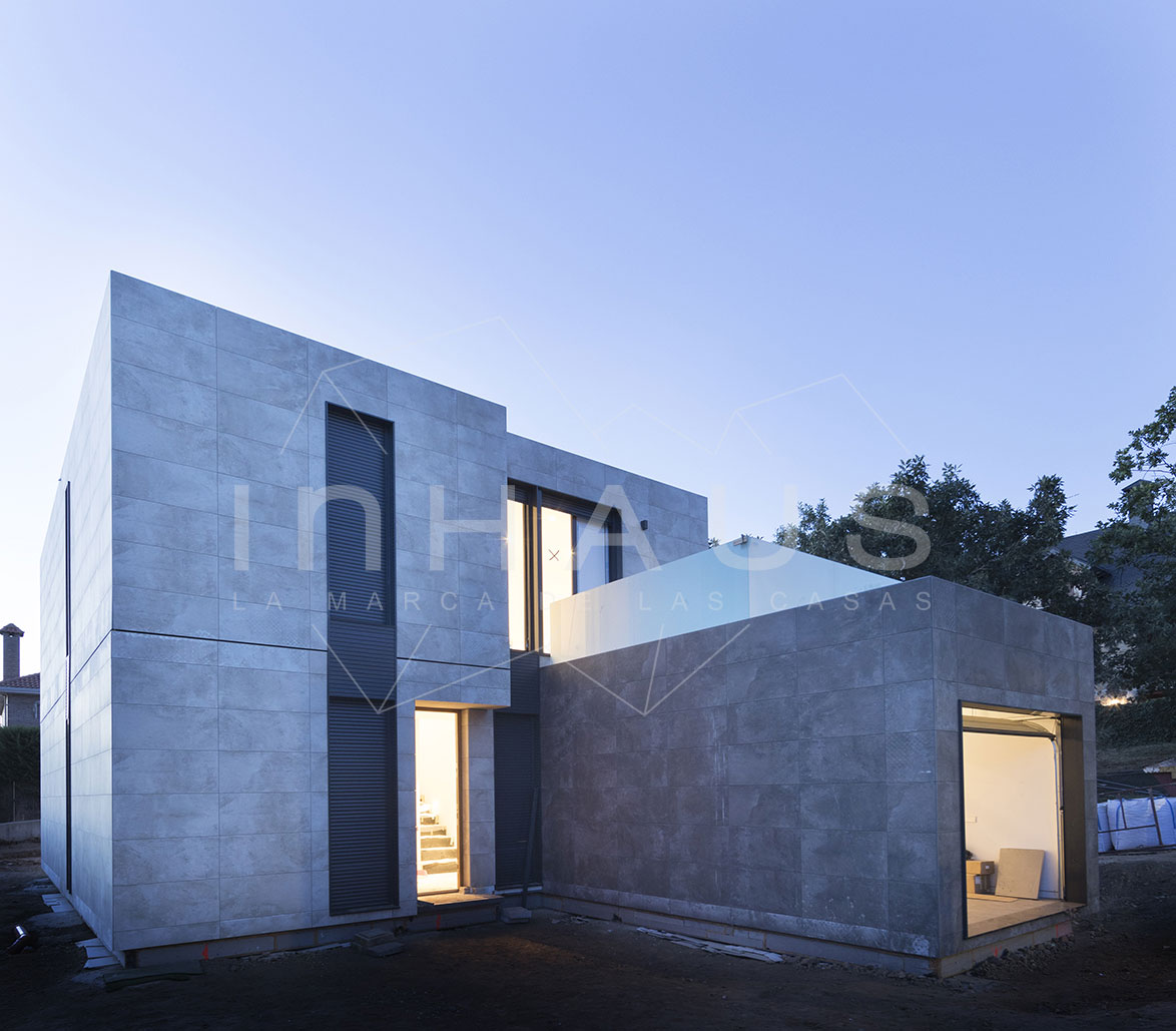 Casa modular. Fotos en Madrid del modelo Getafe