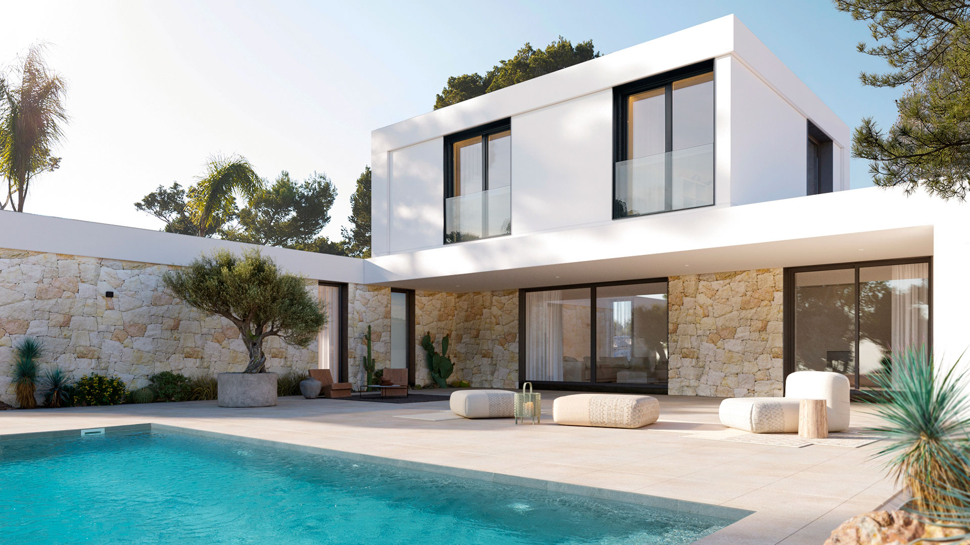 Casas prefabricadas en Mallorca de lujo