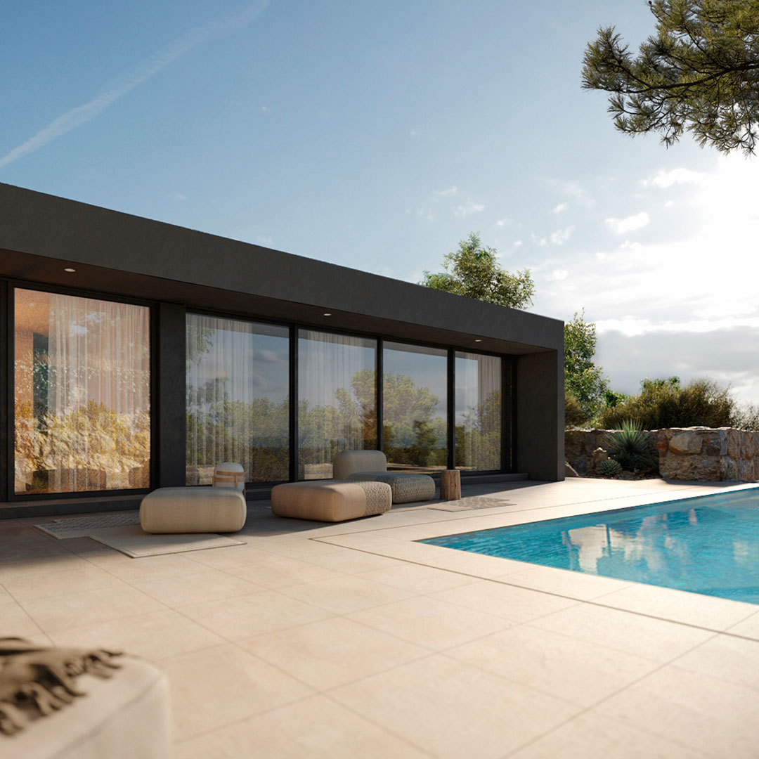 Casa modular con piscina modelo Sevilla