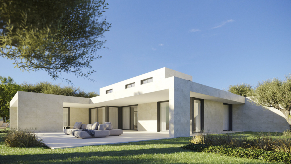 Luxury modular house Almeria model 4D 2P 2.597 - inHAUS
