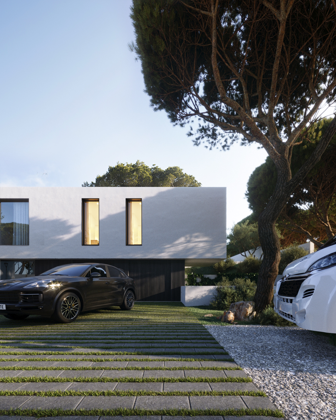 Modern house in Valencia - A luxury inHAUS modular home.