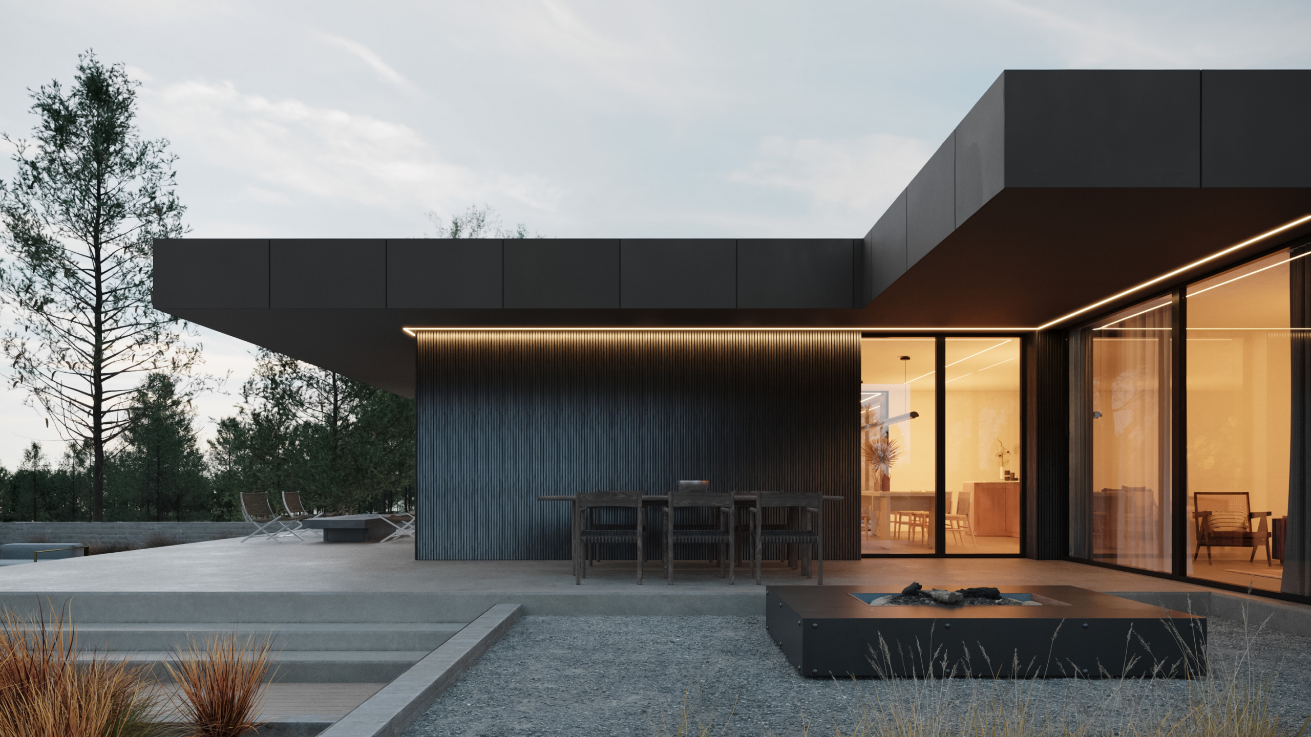 Casa modular diseñada en 3D por inHAUS