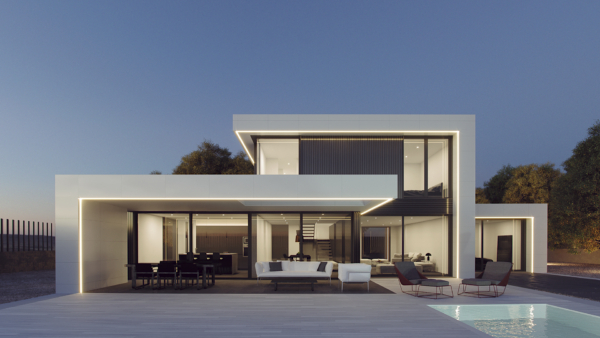 Casa modular estilo high tech en Alicante