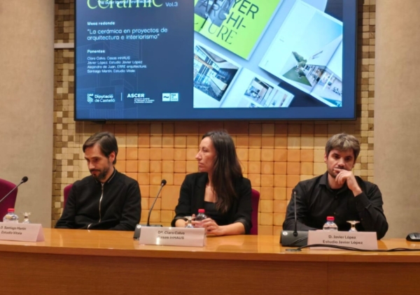 Casas inHAUS participa en la presentación de la publicación "CERAMIC-The outer layer of architecture"​