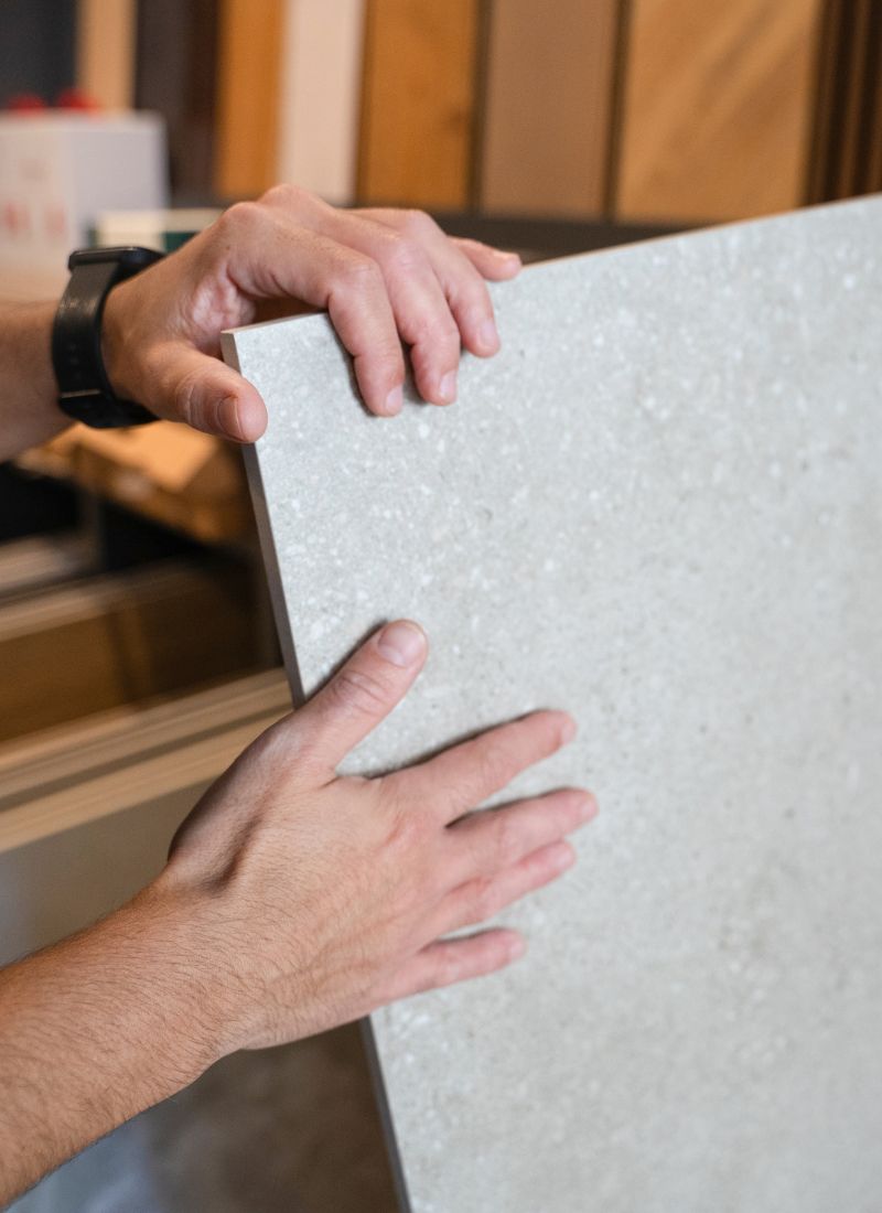 Azulejo cerámico para fachada ventilada