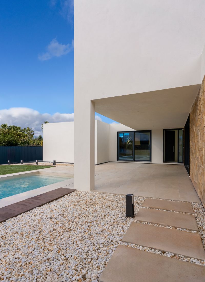 casa prefabricada en ibiza porche terraza