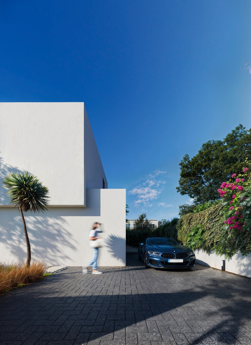 Zona exterior casa modular en Rocafort