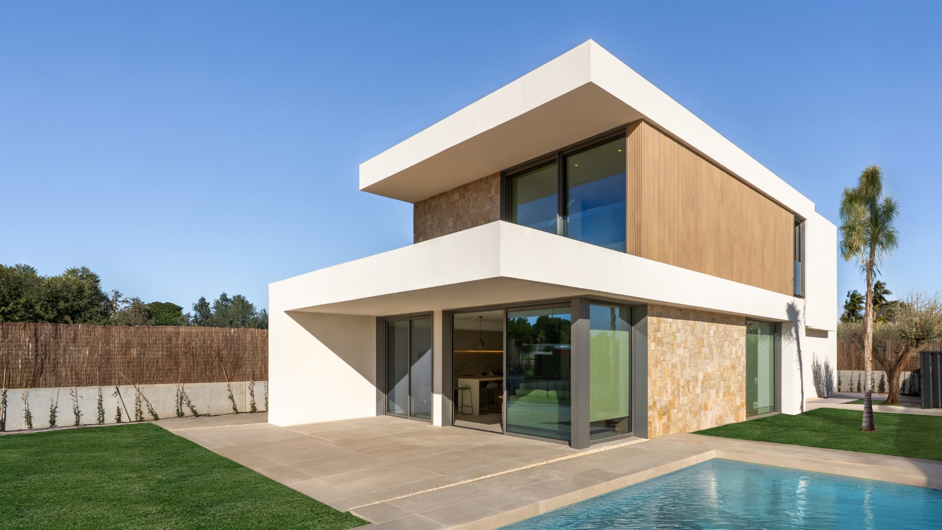 Casa modular a medida valencia estilo mediterráneo