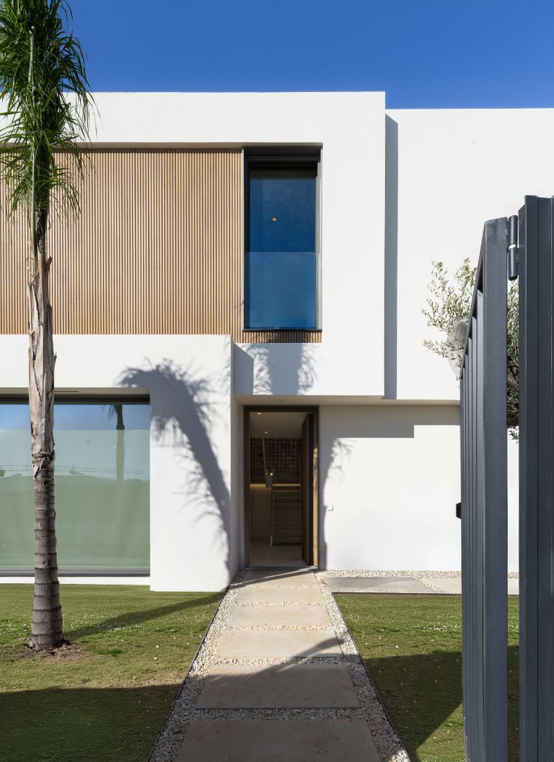 Urbanización casa modular en valencia