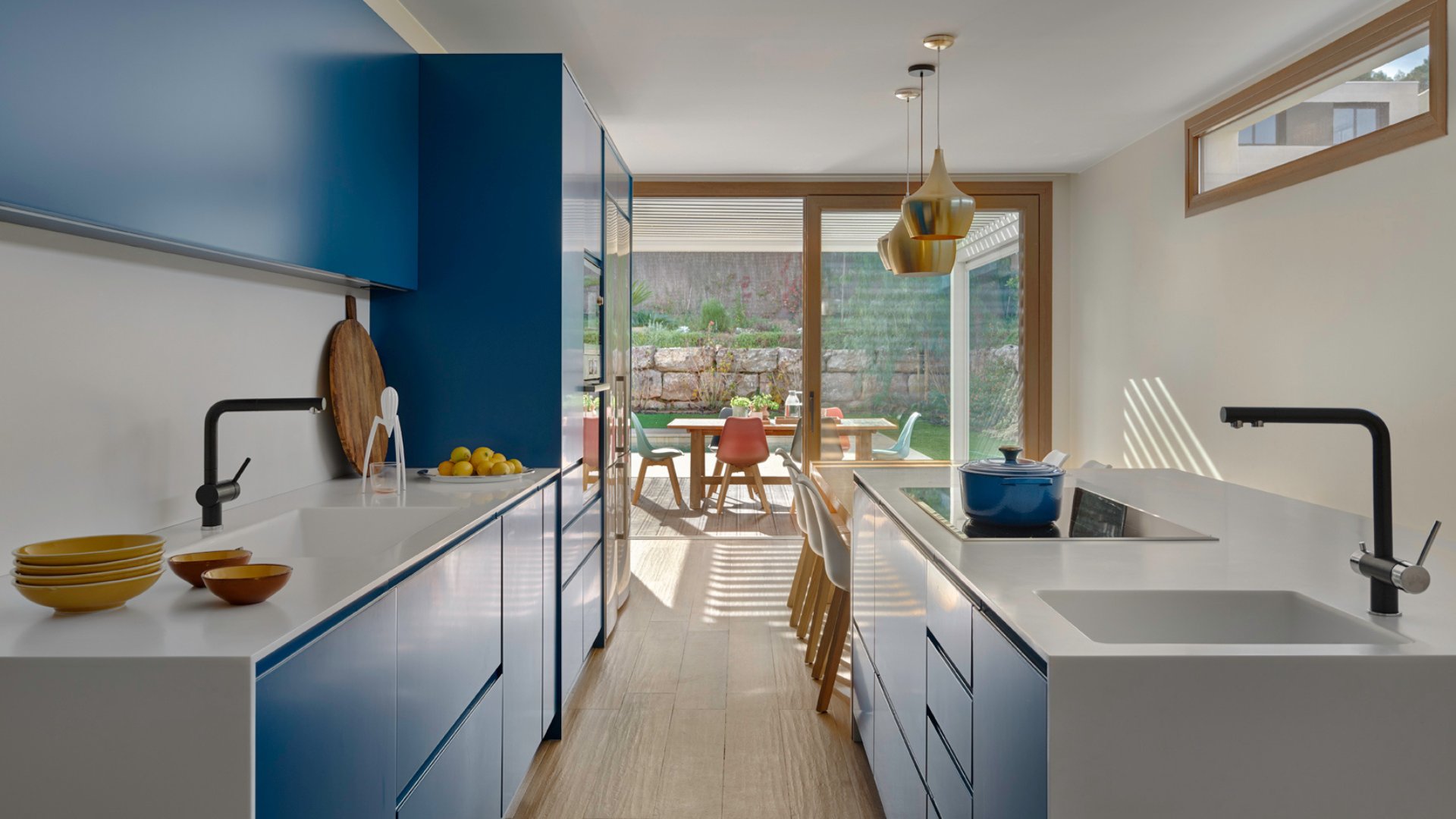 Cocina abierta al salón