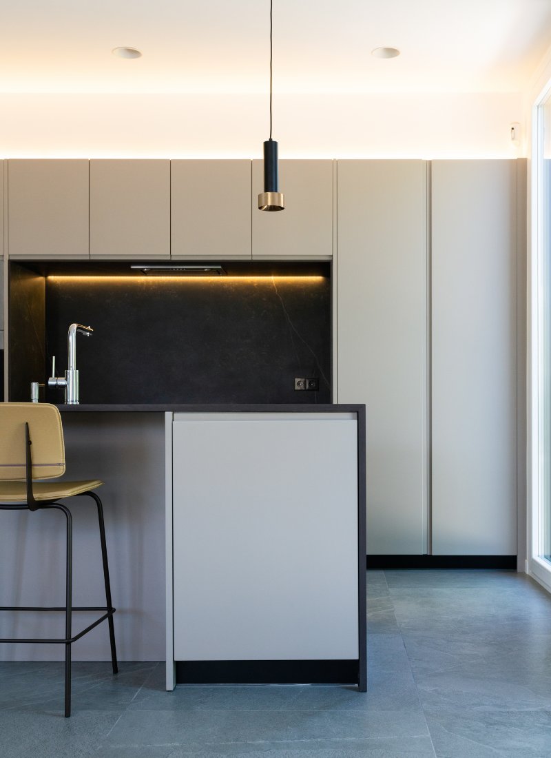 Galería cocinas modernas tonalidades grises