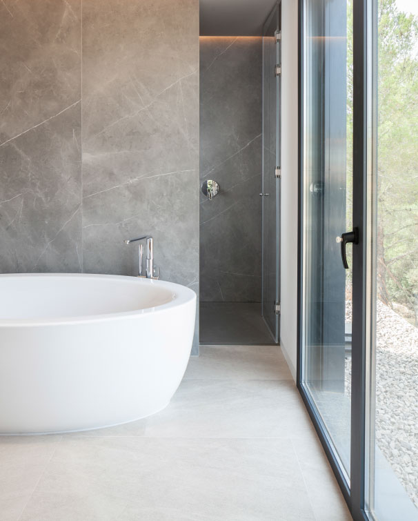 Baño exento con bañera