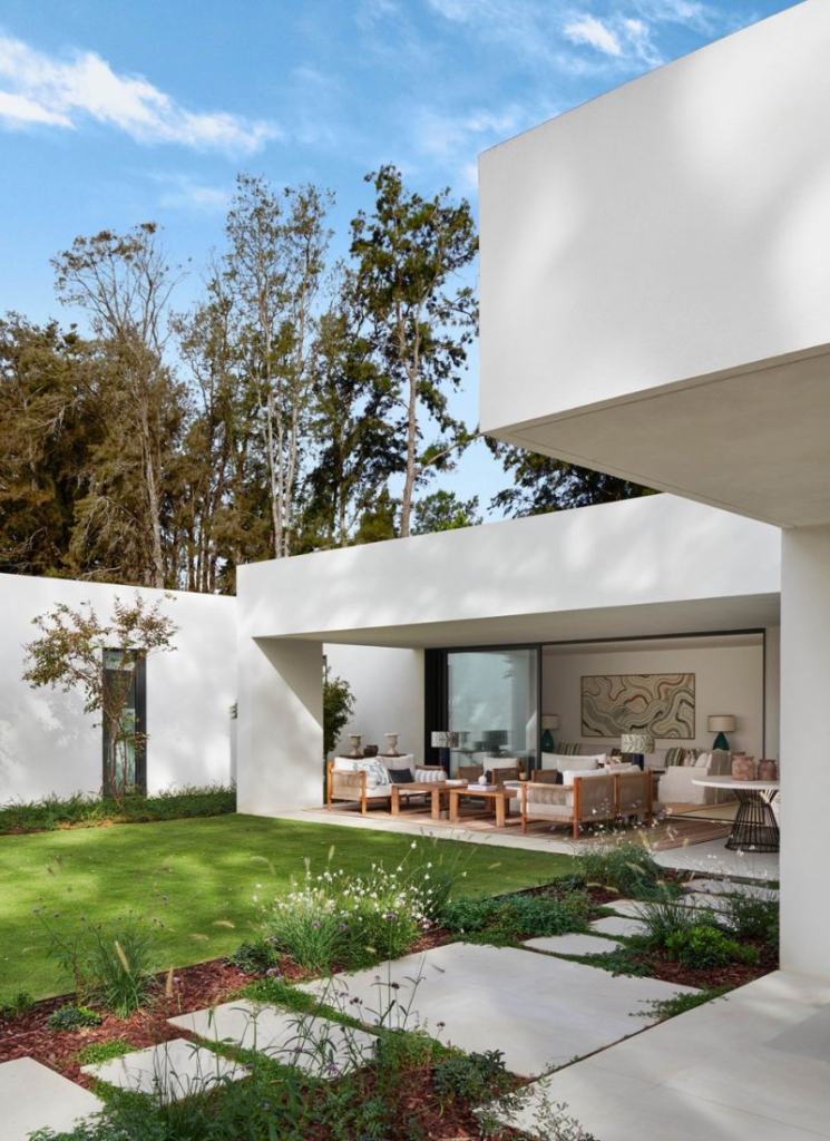 Fachada monocapa blanco