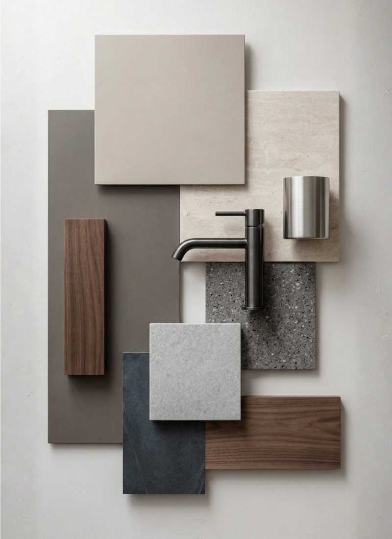 Moodboard texturas lisas