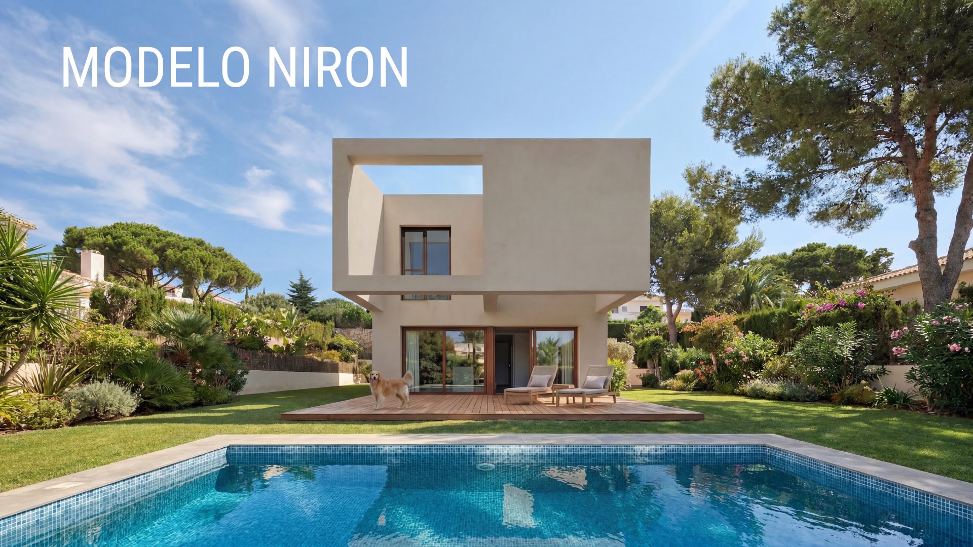 Modelo NIRON casa prefabricada hormigón