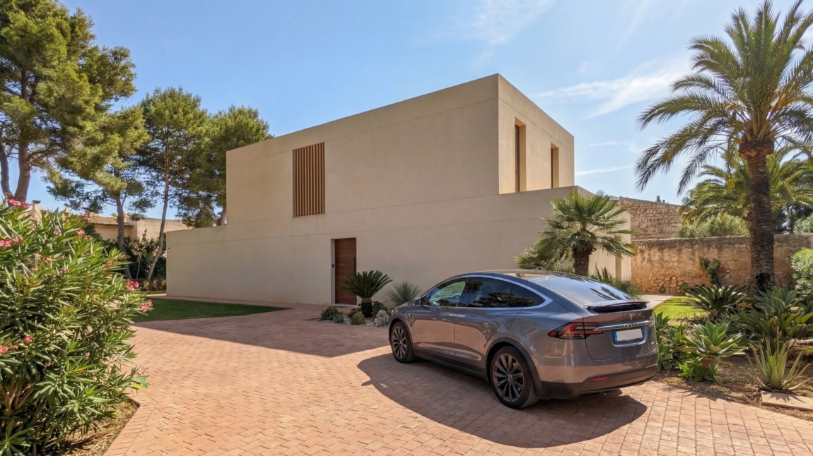 Modelo KORUS casa modular tonalidades tierra