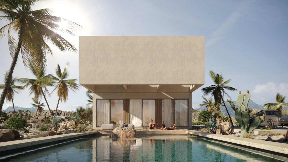 Modelo VETRA casa modular porche