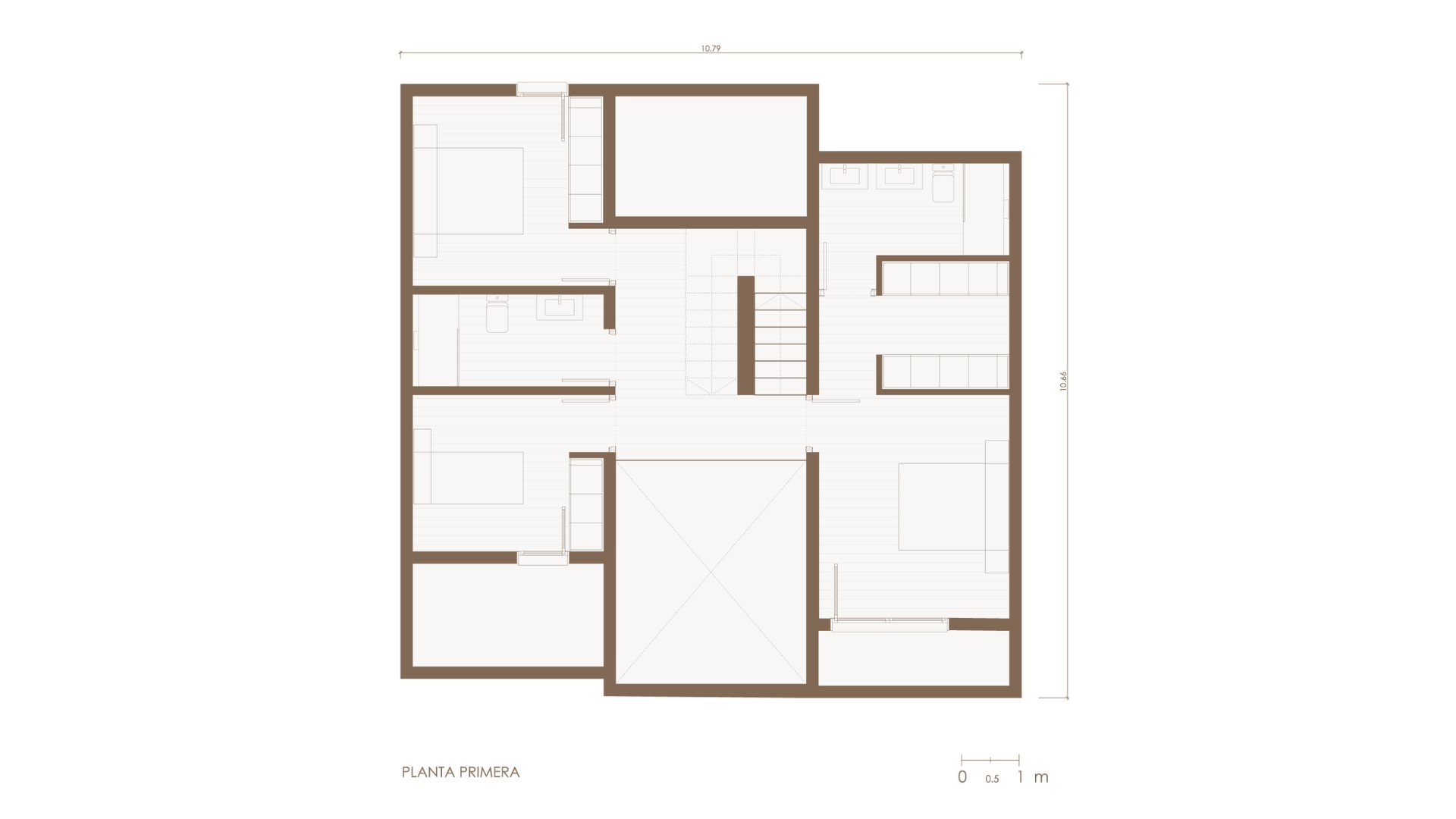 Modelo KAIRO casa sostenible primera planta