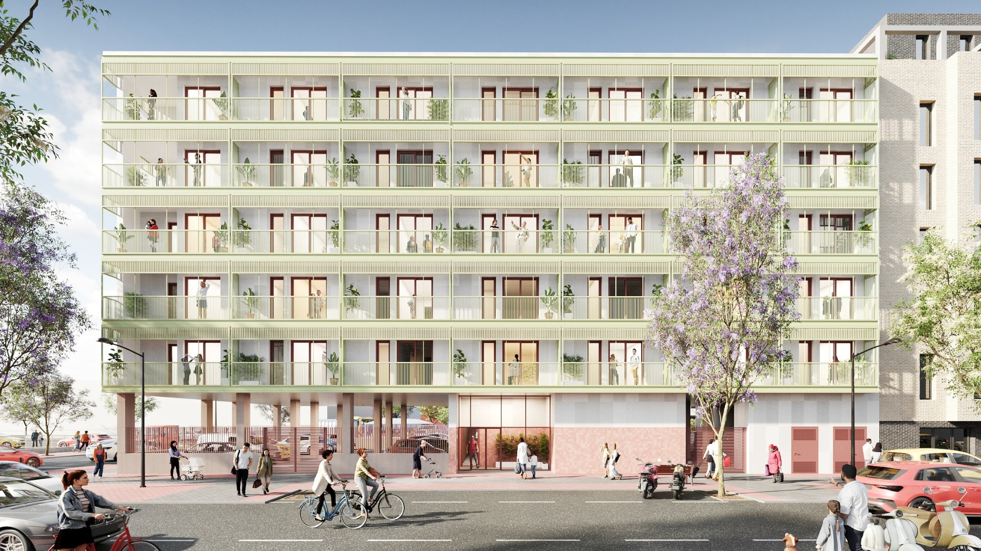 Propuesta edificio Plan VIVE DANA Albal inHAUS