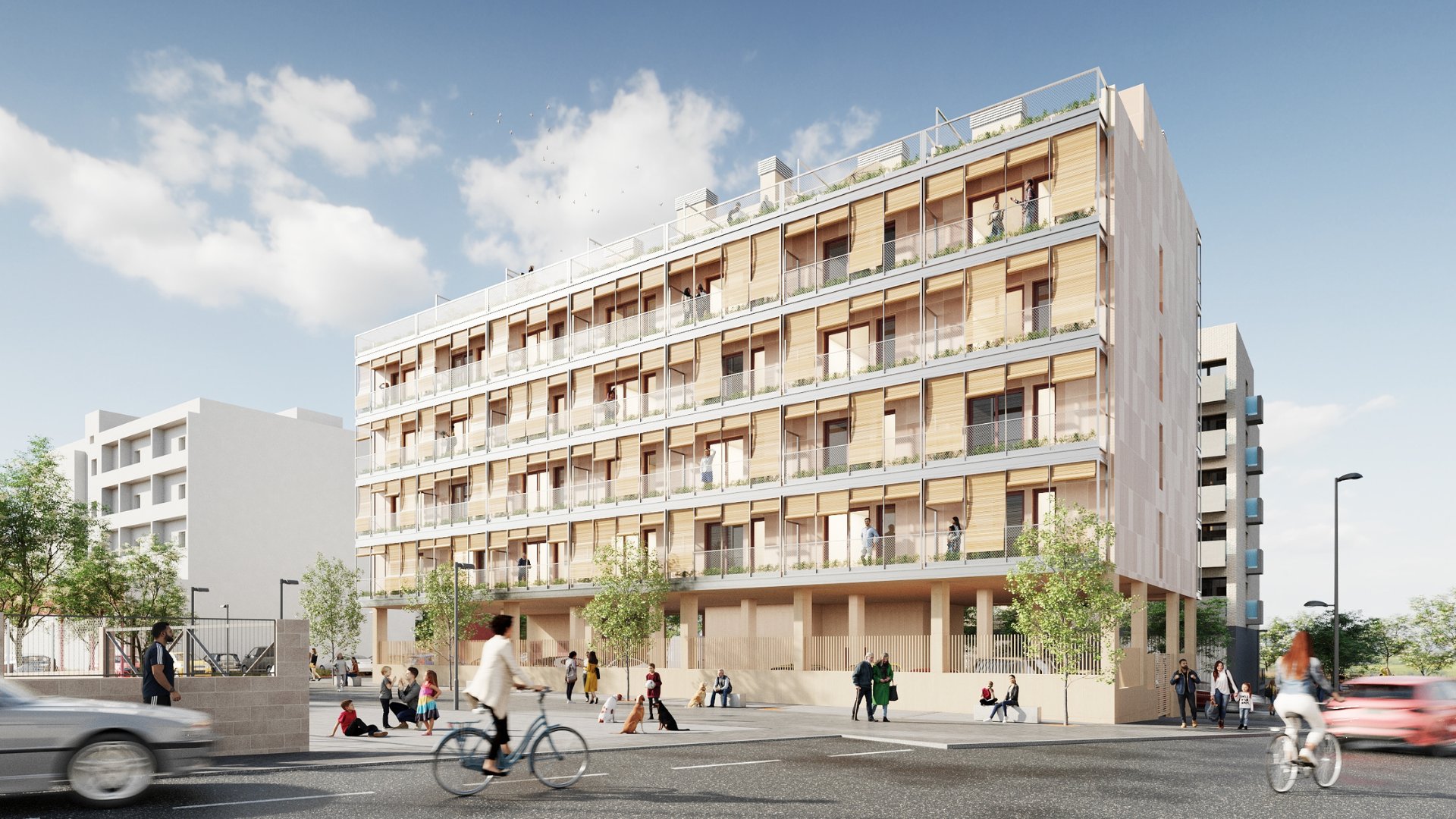 Propuesta edificio plan VIVE DANA Torrent inHAUS
