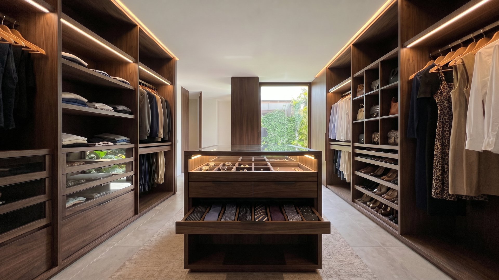 Vestidor vivienda lujo inHAUS