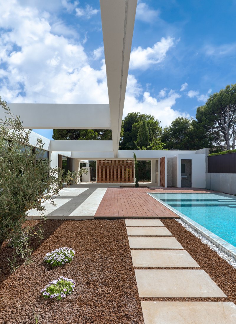 Voladizos residencia exclusiva modular benicasim inhaus