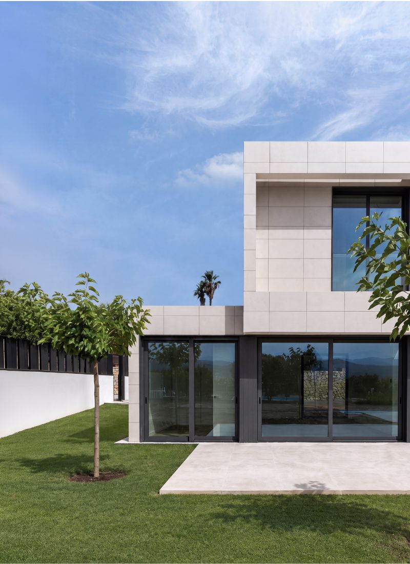 Fachada casa modular Ontinyent