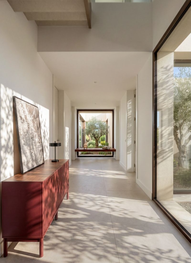 Entrada luz patio interior vivienda