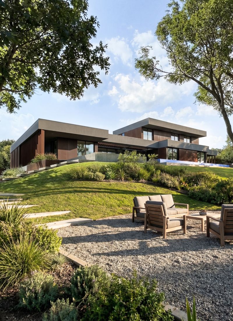 Pendiente parcela villa modular lujo Boadilla