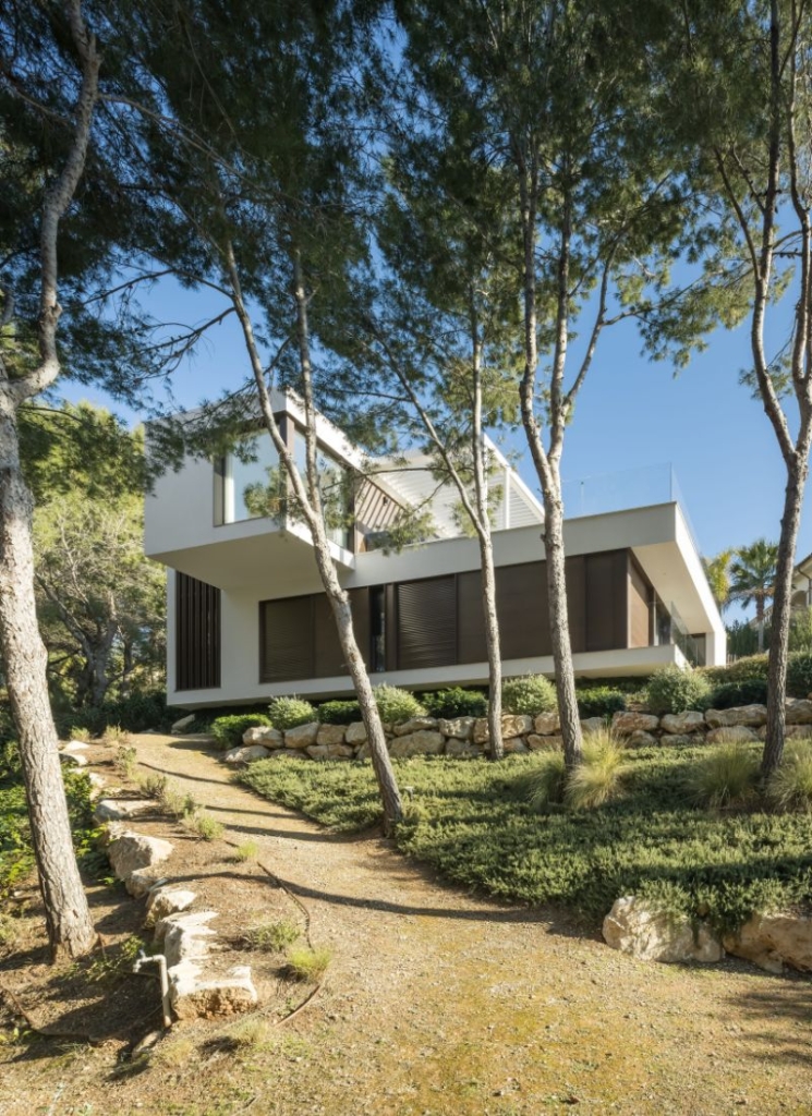 Casa modular integrada naturaleza