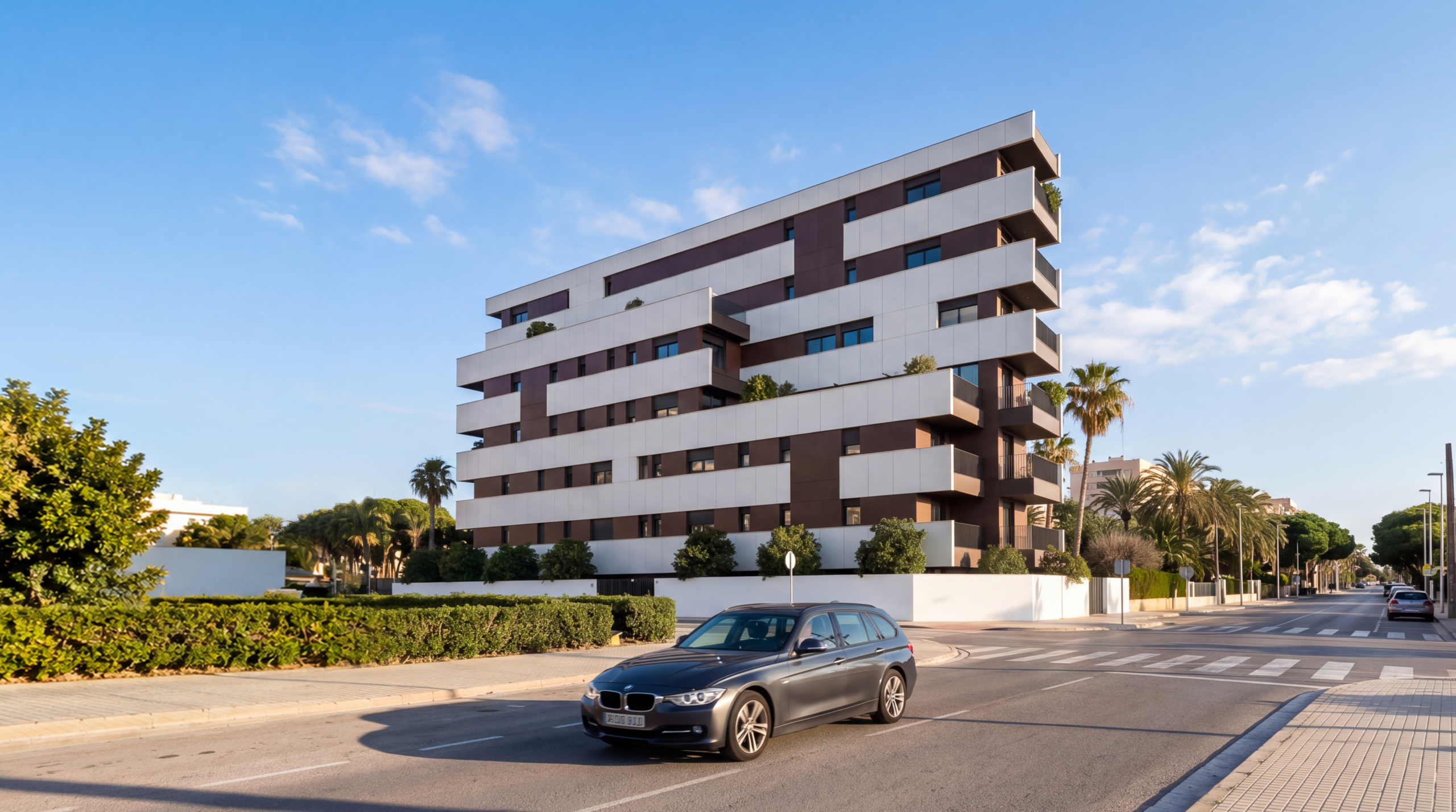 Edificio costa valenciana construcción industrializada