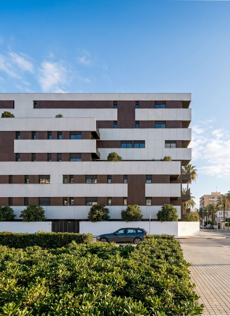 Edificio residencial modular costa valenciana