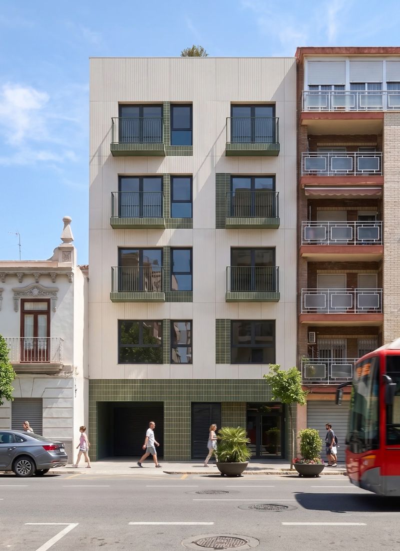 Edificio plurifamiliar diez viviendas