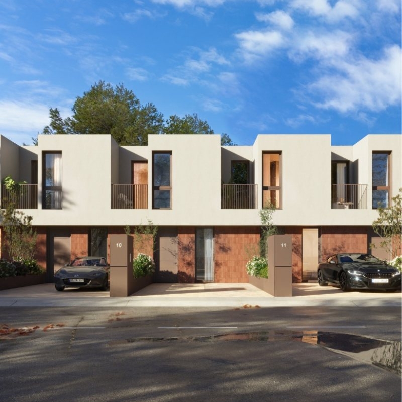 promoción residencial adosados industrializados